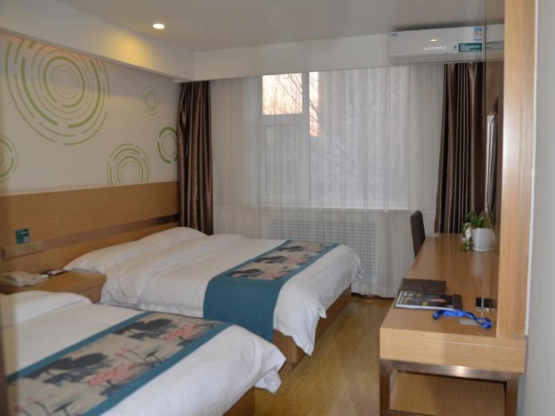 Greentree Inn Hotel Jianhe Subway Station North Palace Taiyuan Exterior foto