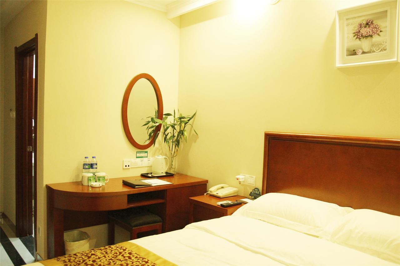 Greentree Inn Hotel Jianhe Subway Station North Palace Taiyuan Exterior foto