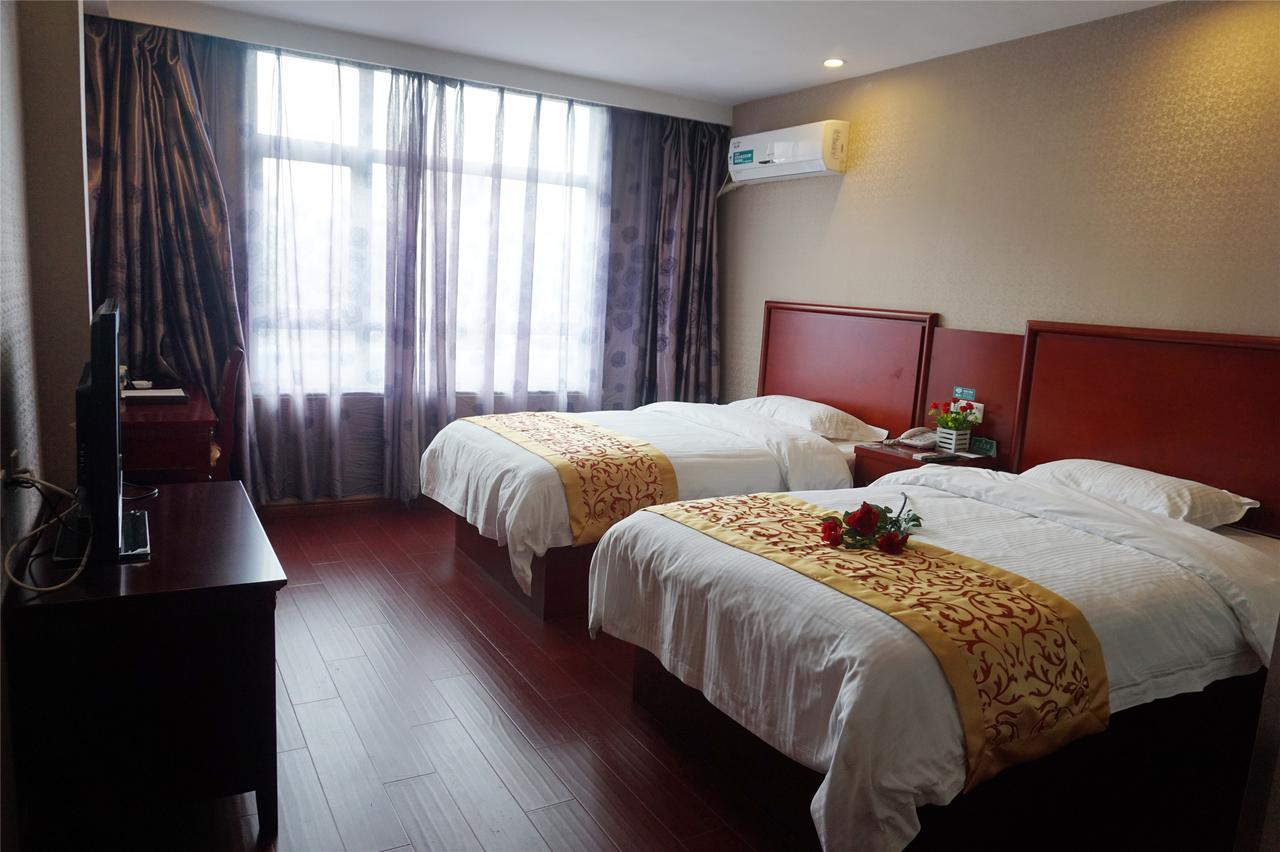 Greentree Inn Hotel Jianhe Subway Station North Palace Taiyuan Exterior foto
