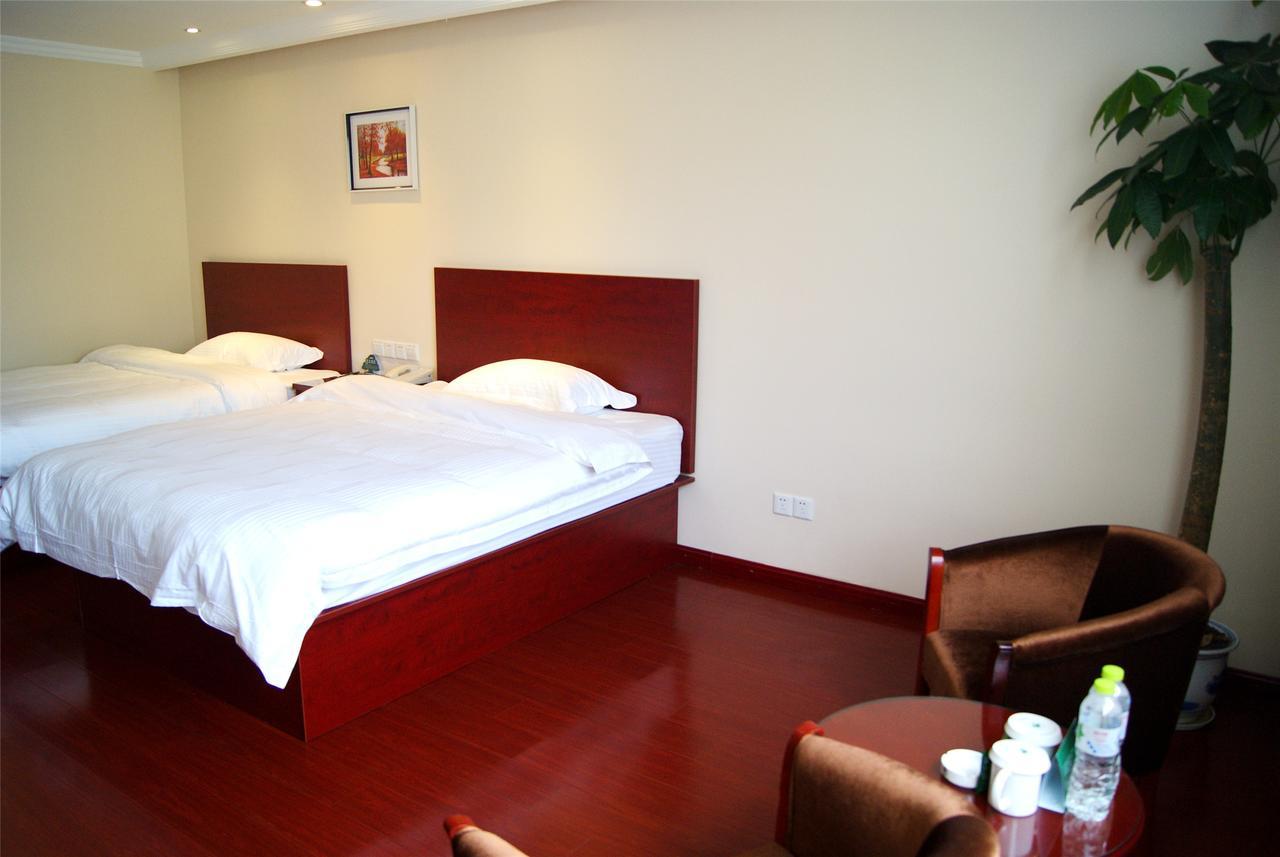 Greentree Inn Hotel Jianhe Subway Station North Palace Taiyuan Exterior foto