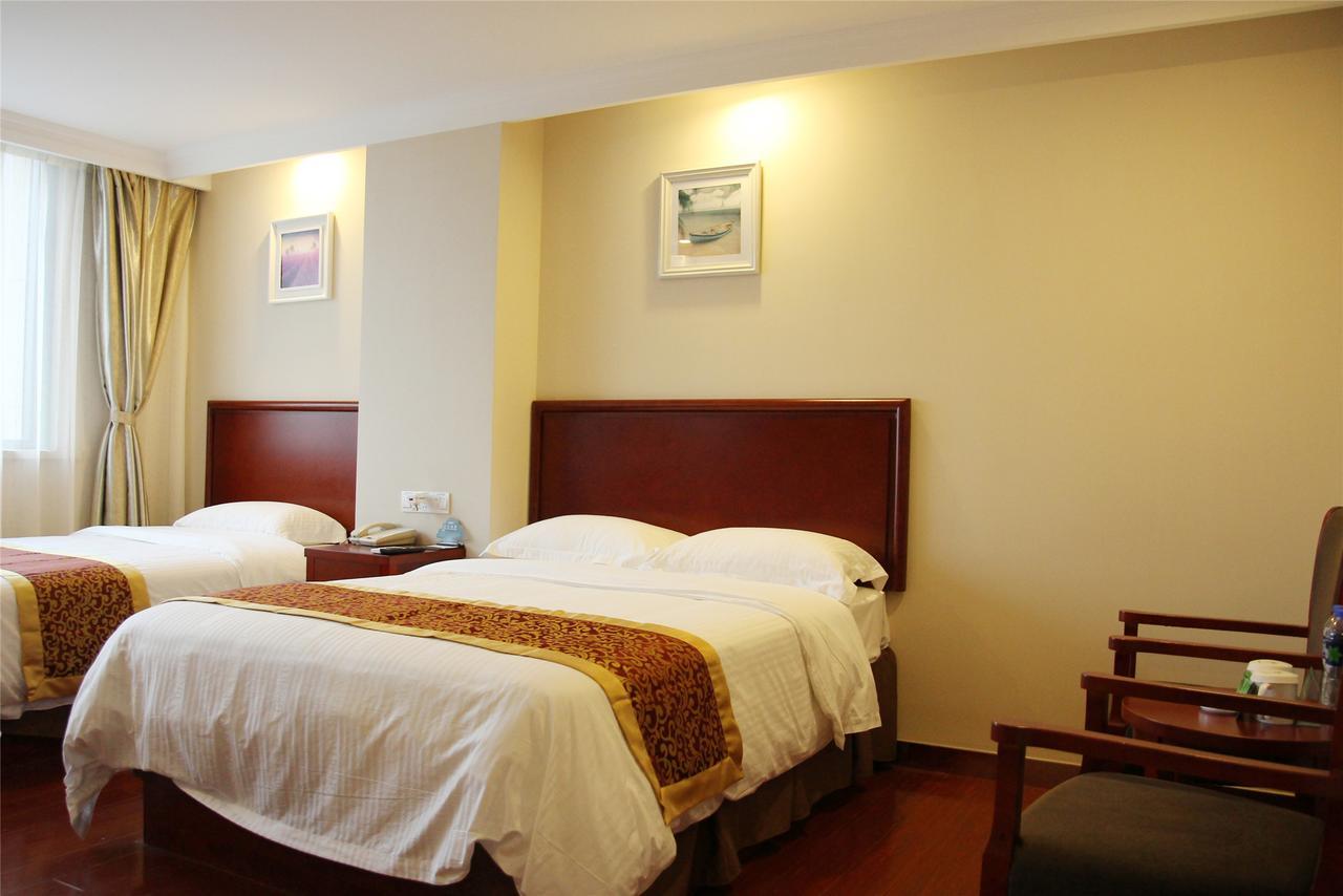 Greentree Inn Hotel Jianhe Subway Station North Palace Taiyuan Exterior foto