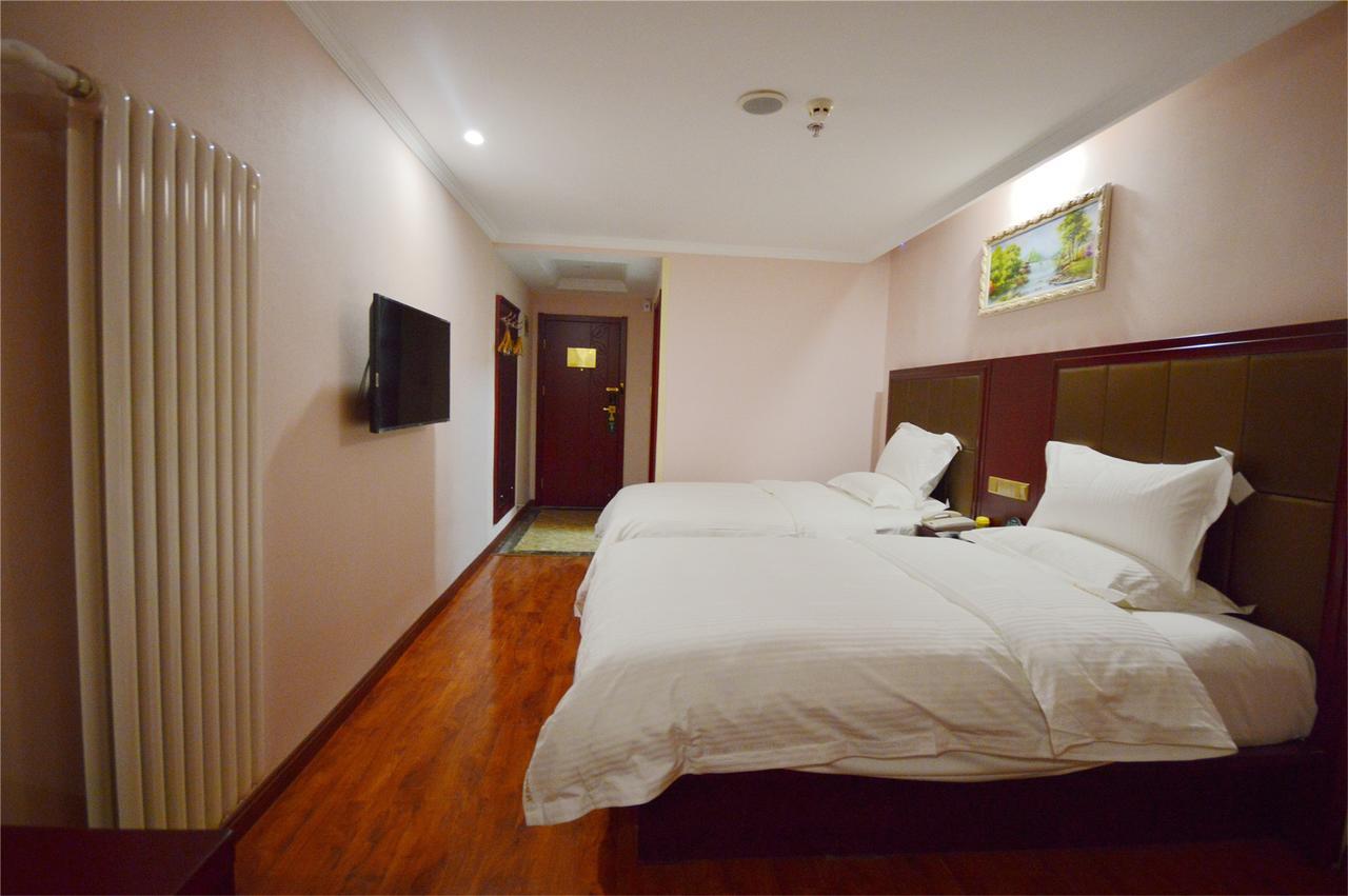 Greentree Inn Hotel Jianhe Subway Station North Palace Taiyuan Exterior foto