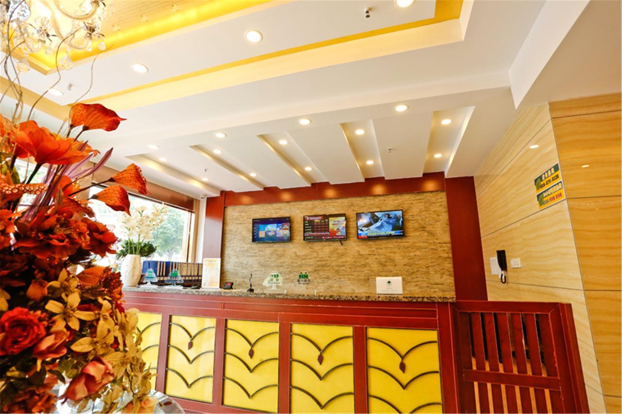 Greentree Inn Hotel Jianhe Subway Station North Palace Taiyuan Exterior foto