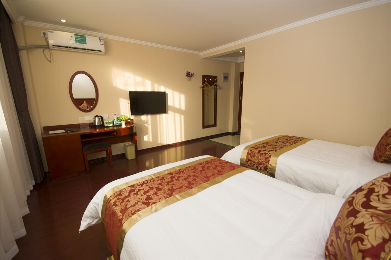 Greentree Inn Hotel Jianhe Subway Station North Palace Taiyuan Exterior foto